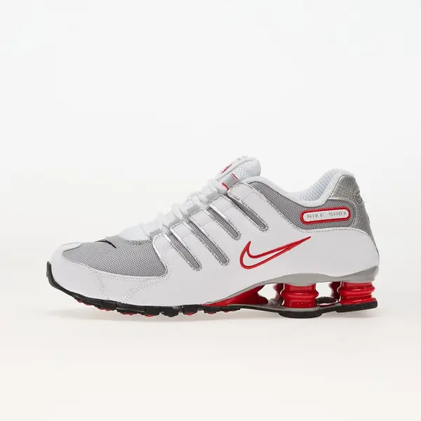 Nike Sneakers Nike Shox Nz White/ Metallic Silver-Sport Red EUR 40.5