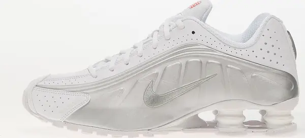 Nike Sneakers Nike Shox R4 White/ Metallic Silver-White EUR 45