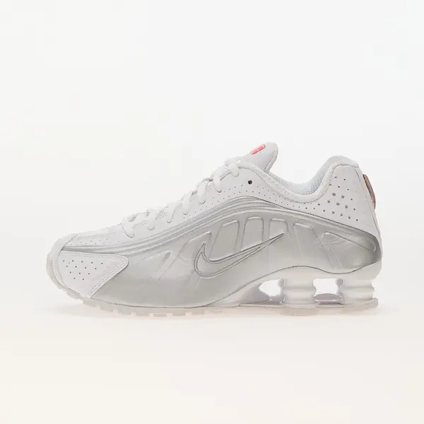 Nike Sneakers Nike W Shox R4 White/ White-Metallic Silver-Max Orange EUR 45.5