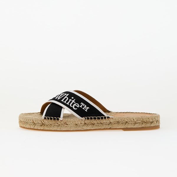 Off-White Sneakers Off-White Criss Cross Espadrilles Black White EUR 36