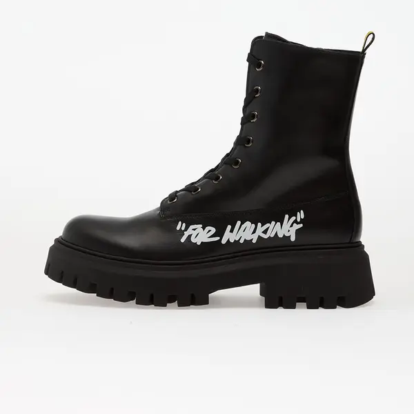 OFF-WHITE KIDS Sneakers OFF-WHITE KIDS For Walking Ankle Boot Black/ White EUR 36