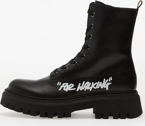 OFF-WHITE KIDS Sneakers OFF-WHITE KIDS For Walking Ankle Boot Black/ White EUR 38