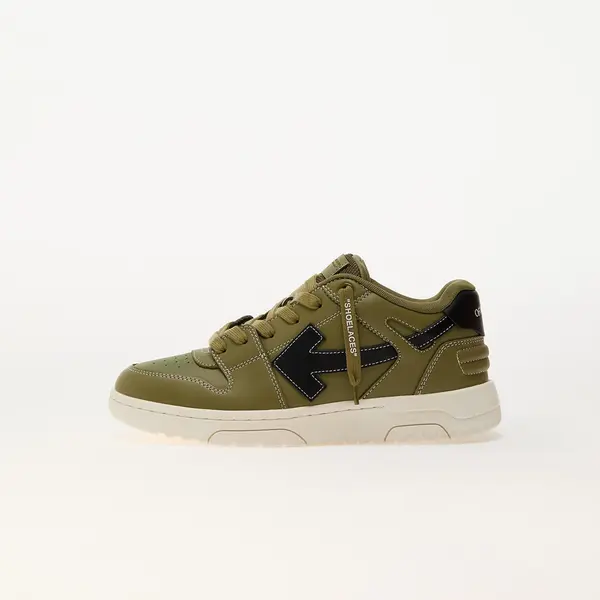 OFF-WHITE KIDS Sneakers Off-White Out Of Office Olive Green - Black EUR 35