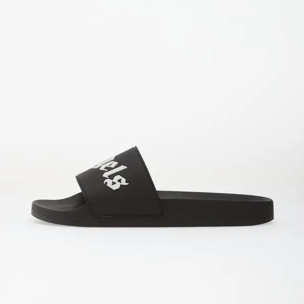 Palm Angels Sneakers Palm Angels Big Logo Sliders Black White EUR 42