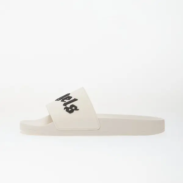 Palm Angels Sneakers Palm Angels Big Logo Sliders Off White Black EUR 45