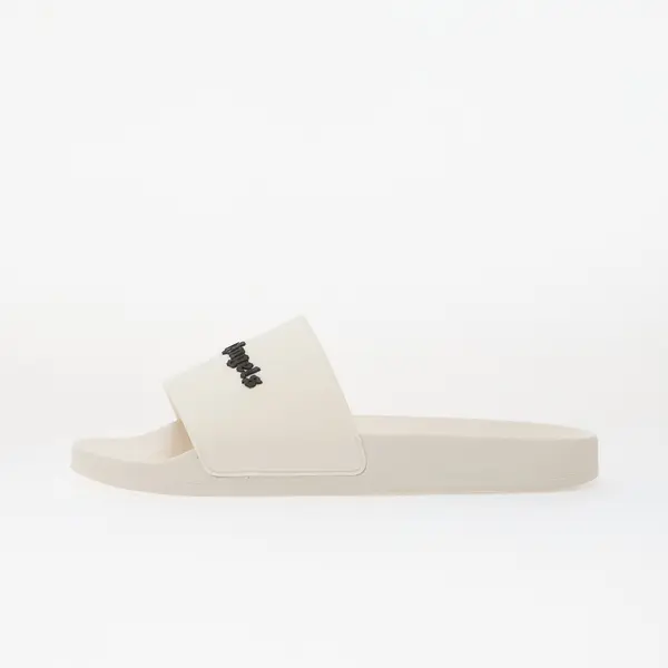 Palm Angels Sneakers Palm Angels Classic Logo Sliders Off White Black EUR 46