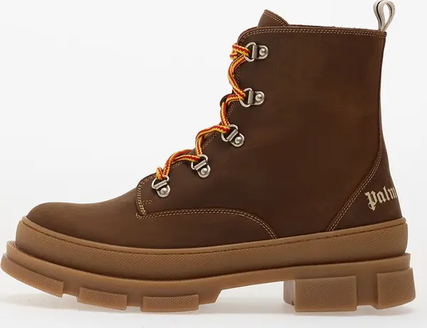 Palm Angels Kids Sneakers Palm Angels Kids Pa Track Ankle Boots Brown/ Off White EUR 35