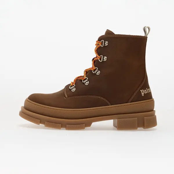 Palm Angels Kids Sneakers Palm Angels Kids Pa Track Ankle Boots Brown/ Off White EUR 38
