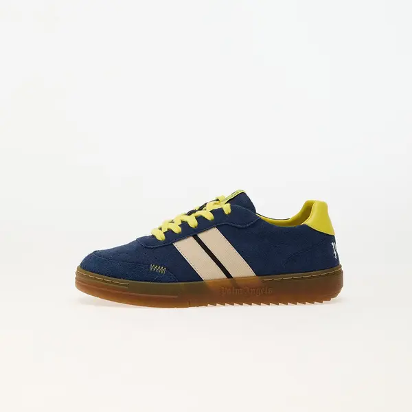 Palm Angels Kids Sneakers Palm Angels Kids University Track Suede Snk Blue A Yellow EUR 37