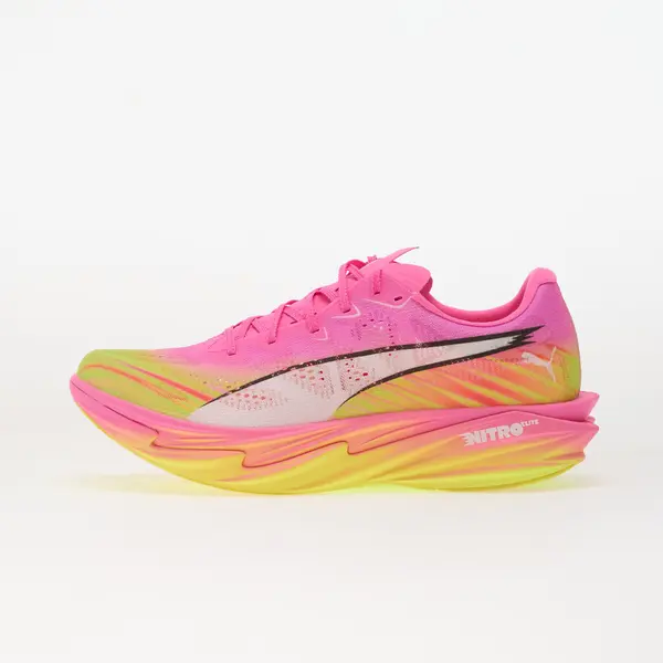 Puma Sneakers Puma Deviate NITRO Elite 4 ST Poison Pink/ Yellow Alert EUR 46