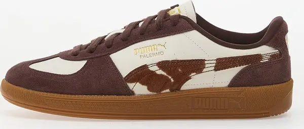 Puma Sneakers Puma Palermo Cow Wns Warm White-Chocolate Brown-Gum EUR 37.5