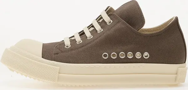 Rick Owens DRKSHDW Sneakers Rick Owens Denim Shoes - Extreme Low Sneaks Dust/ Milk/ Milk EUR 40