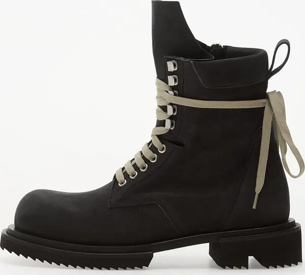 Rick Owens Sneakers Rick Owens DRKSHDW Leather Boots - Low Army Gabe Black EUR 45