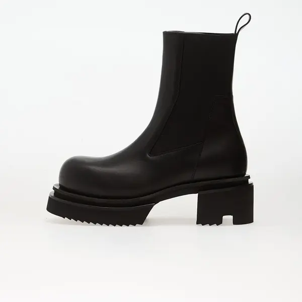 Rick Owens Sneakers Rick Owens Leather Boots - Beatle Bogun Black EUR 44