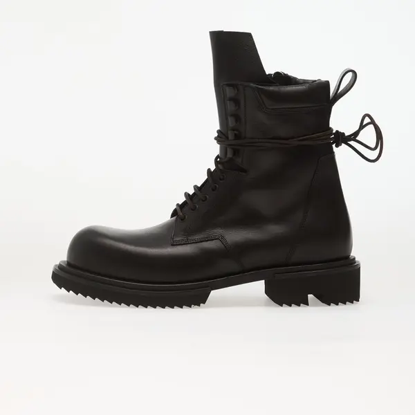Rick Owens Sneakers Rick Owens Leather Boots - Low Army Gabe Black EUR 11