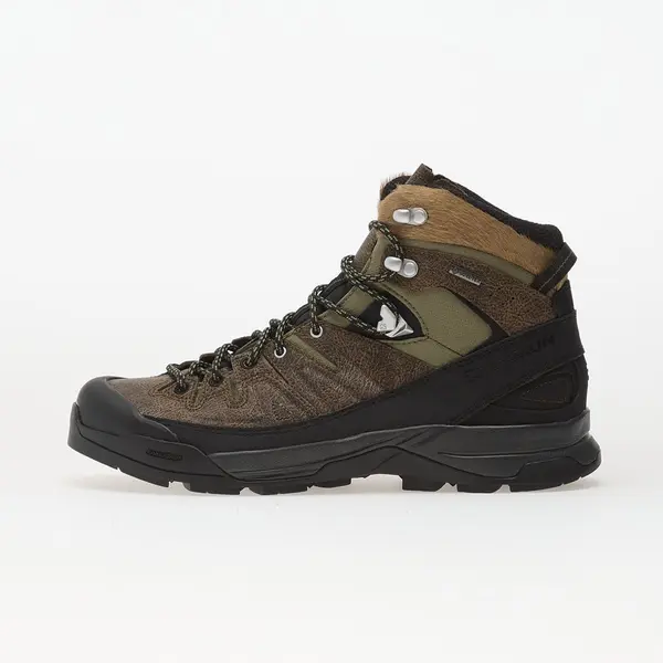 Salomon Sneakers Salomon X-Alp Mid Gtx Distressed Ltr Dark Earth/ Black/ Deep Lichen Green EUR 46