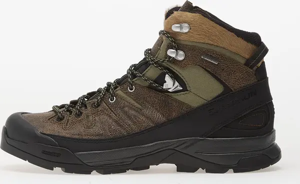 Salomon Sneakers Salomon X-Alp Mid Gtx Distressed Ltr Dark Earth/ Black/ Deep Lichen Green EUR 46