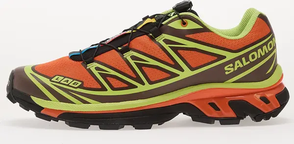 Salomon Sneakers Salomon XT-6 Red Orange/ Sharp Green/ Black EUR 47 1/3