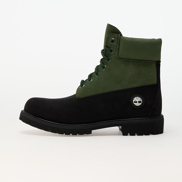 Timberland Sneakers Timberland 6 Inch Lace Up Waterproof Boot Black Nubuck/ Dark Green EUR 41