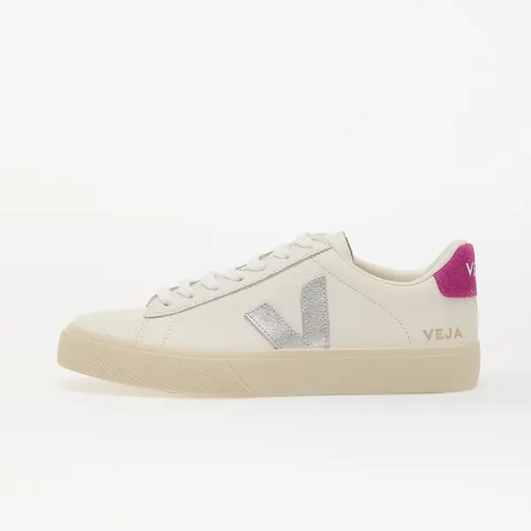 Veja Sneakers Veja W Campo Leather Whi_Silver_Ultraviolet EUR 39