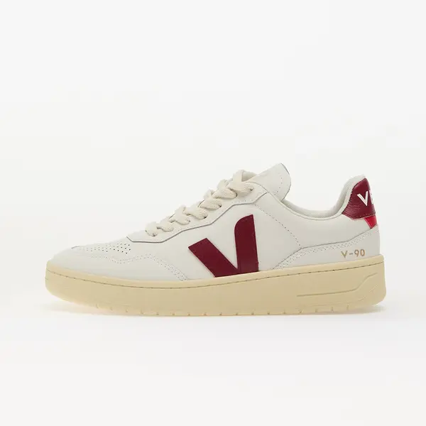 Veja Sneakers Veja W V-90 O.T Leather Ex-White_Marsala EUR 39