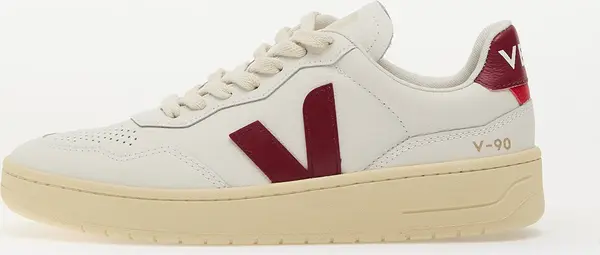 Veja Sneakers Veja W V-90 O.T Leather Ex-White_Marsala EUR 40