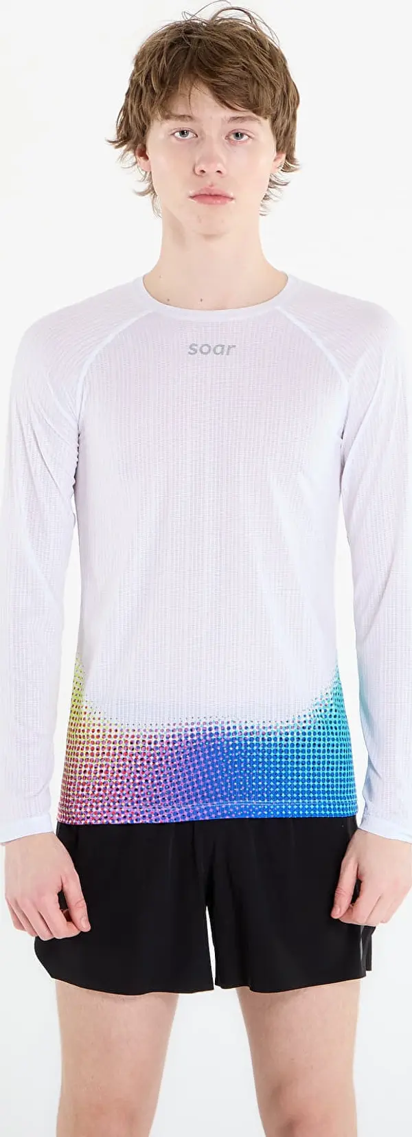 SOAR Running SOAR Race Base White/ Tropical Dot M