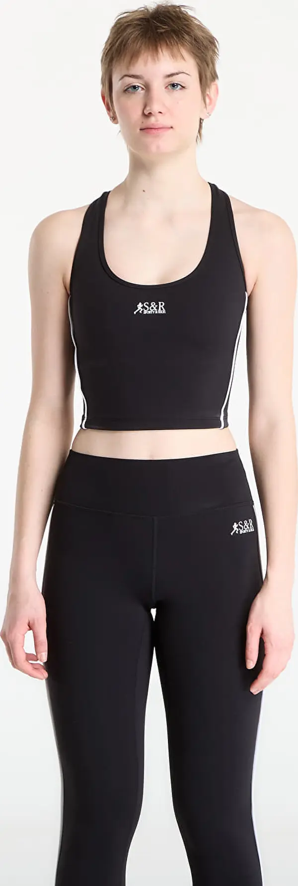 Sporty & Rich Sporty & Rich SR Runner Sports Tank Black S