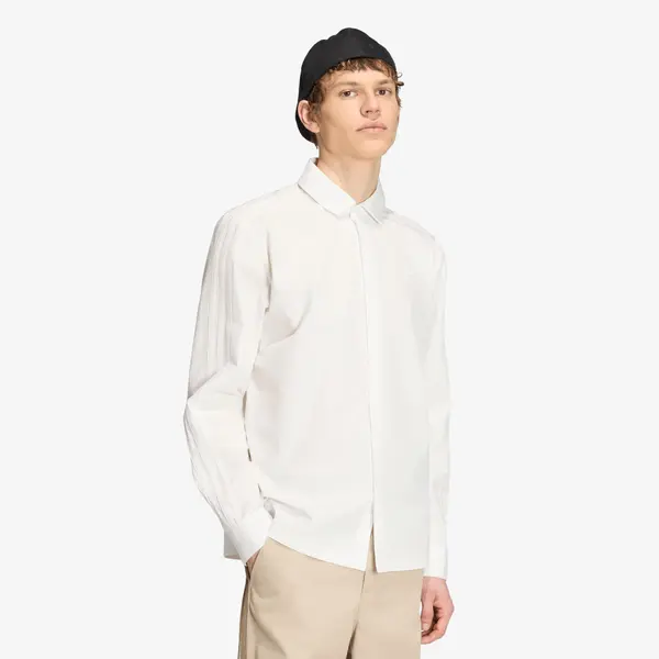 adidas Originals Srajca adidas 3 Stripes Button Up Shirt Cloud White M