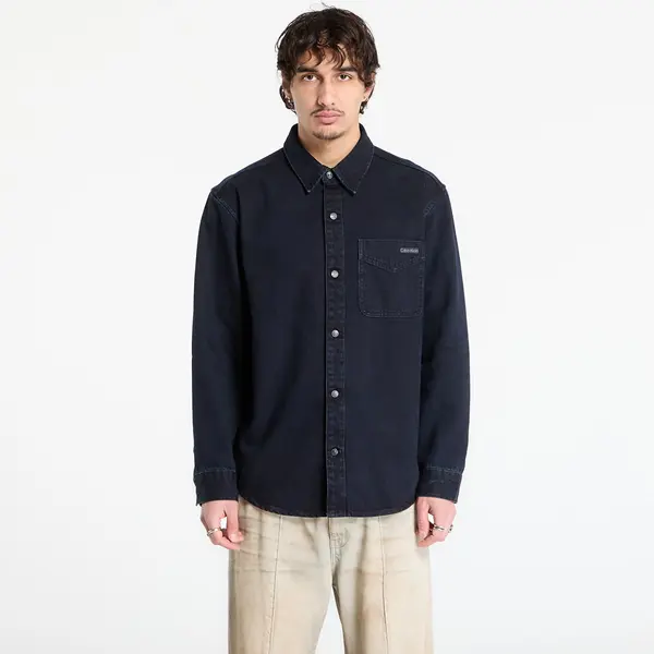 Calvin Klein Srajca Calvin Klein Jeans Blue Black Stone 90S Shirt Blue L