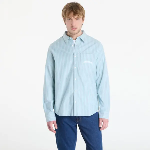 Calvin Klein Srajca Calvin Klein Jeans Ls Yd Stripe Washed Oxford Easy Shirt Wild Green M