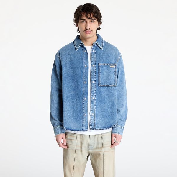 Calvin Klein Srajca Calvin Klein Jeans Regular Denim Shirt Denim Light S