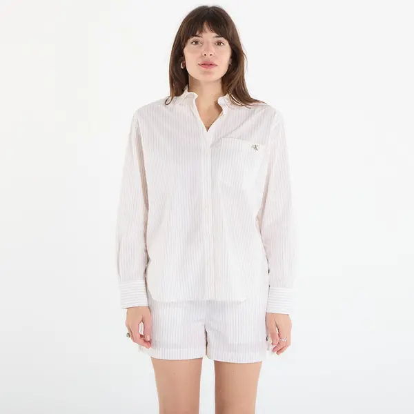 Calvin Klein Srajca Calvin Klein Jeans Yarndye Cotton Poplin Relaxed Sh ? L