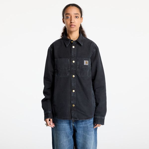 Carhartt WIP Srajca Carhartt WIP Conro Shirt Jacket UNISEX Black Stone Dyed S