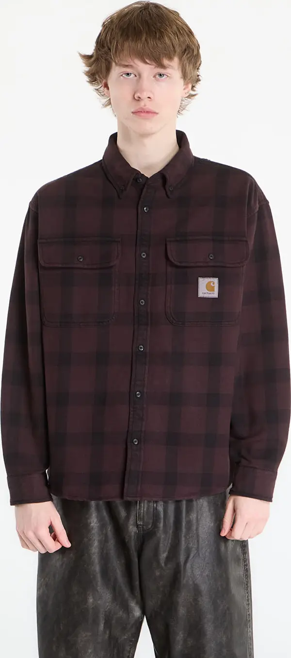 Carhartt WIP Srajca Carhartt WIP L/S Edmands Shirt UNISEX Edmands Check/ Natural/ Palisander XS