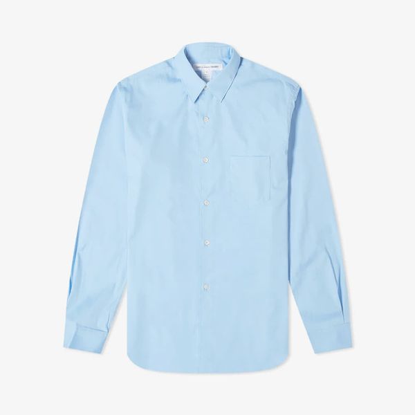 Comme des Garçons SHIRT Srajca Comme des Garçons SHIRT Forever Kids Shirt Woven Blue 8Y