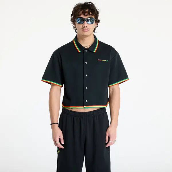 Converse Srajca Converse x Daily Paper Cropped Shirt Black M
