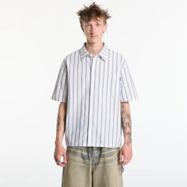 Daily Paper Srajca Daily Paper Dp Blocked Ss Shirt Blue Wing Teal M