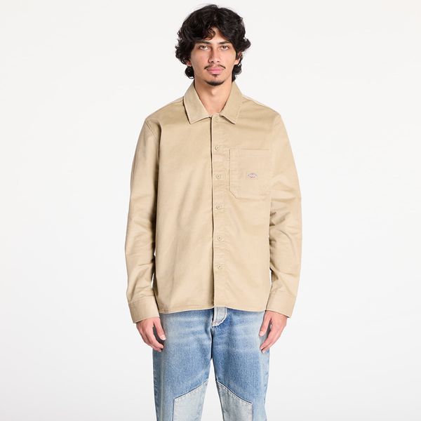 Dickies Srajca Dickies Corduroy Long Sleeve Shirt Khaki L