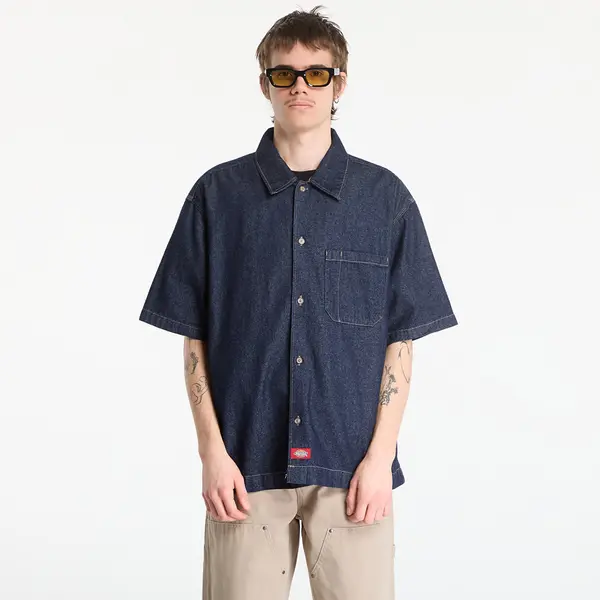 Dickies Srajca Dickies Denim Shirt Ss Rinsed XL
