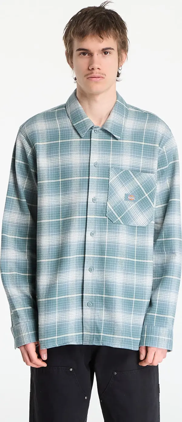 Dickies Srajca Dickies Forest Check Shirt Stormy Sea M