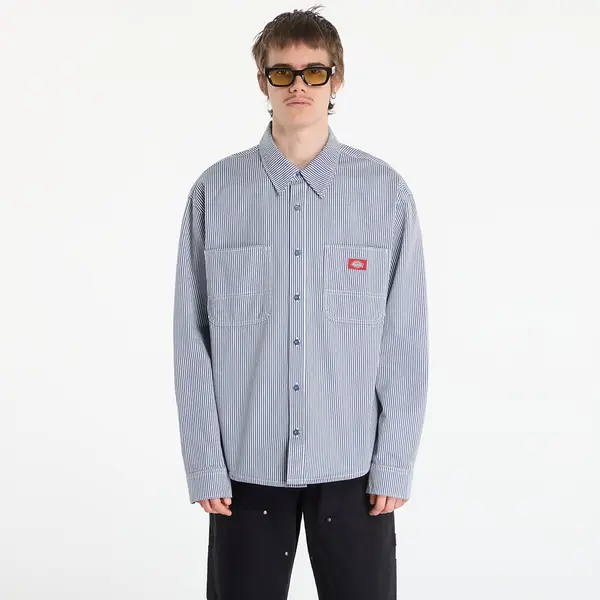 Dickies Srajca Dickies Hickory Work Shirt Ls Retro Indigo XL