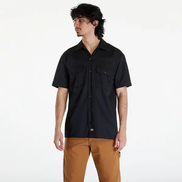 Dickies Srajca Dickies Short Sleeve Work Shirt Black M