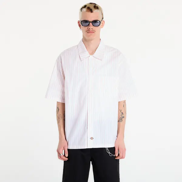 Dickies Srajca Dickies Venedocia Stripe Shirt Short Sleeve White XL