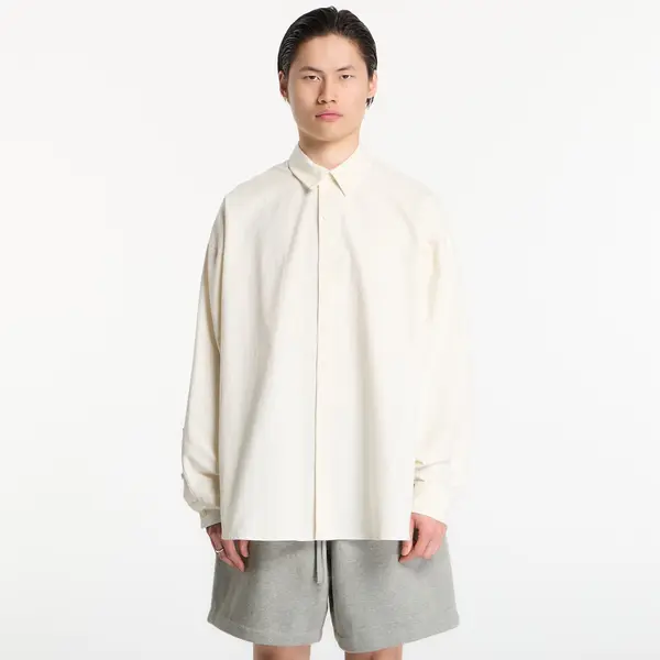 Fear of God Essentials Srajca Fear of God Essentials Signature Button Up Shirt Ivory XL