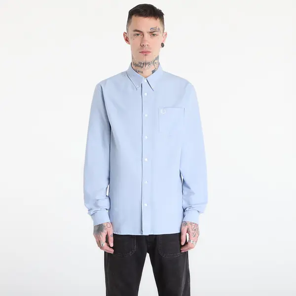 FRED PERRY Srajca FRED PERRY Oxford Shirt Light Smoke S