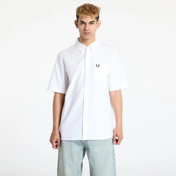 FRED PERRY Srajca FRED PERRY Oxford Shirt White M