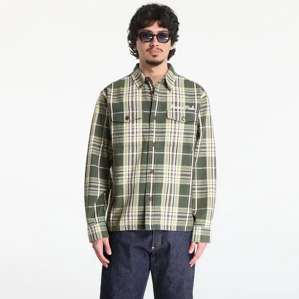 HUMAN MADE Srajca HUMAN MADE Check Shirt UNISEX Green S