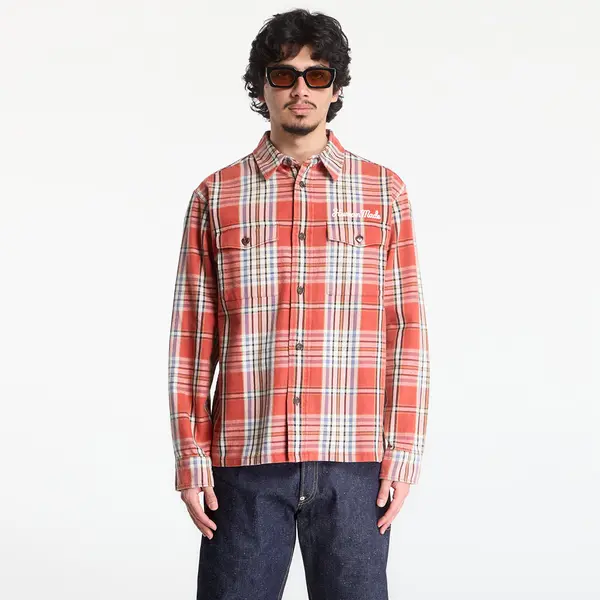 HUMAN MADE Srajca HUMAN MADE Check Shirt UNISEX Red S