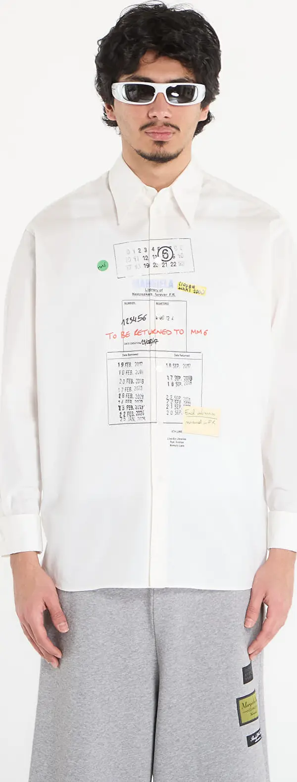 MM6 Srajca MM6 Shirt Off White 42